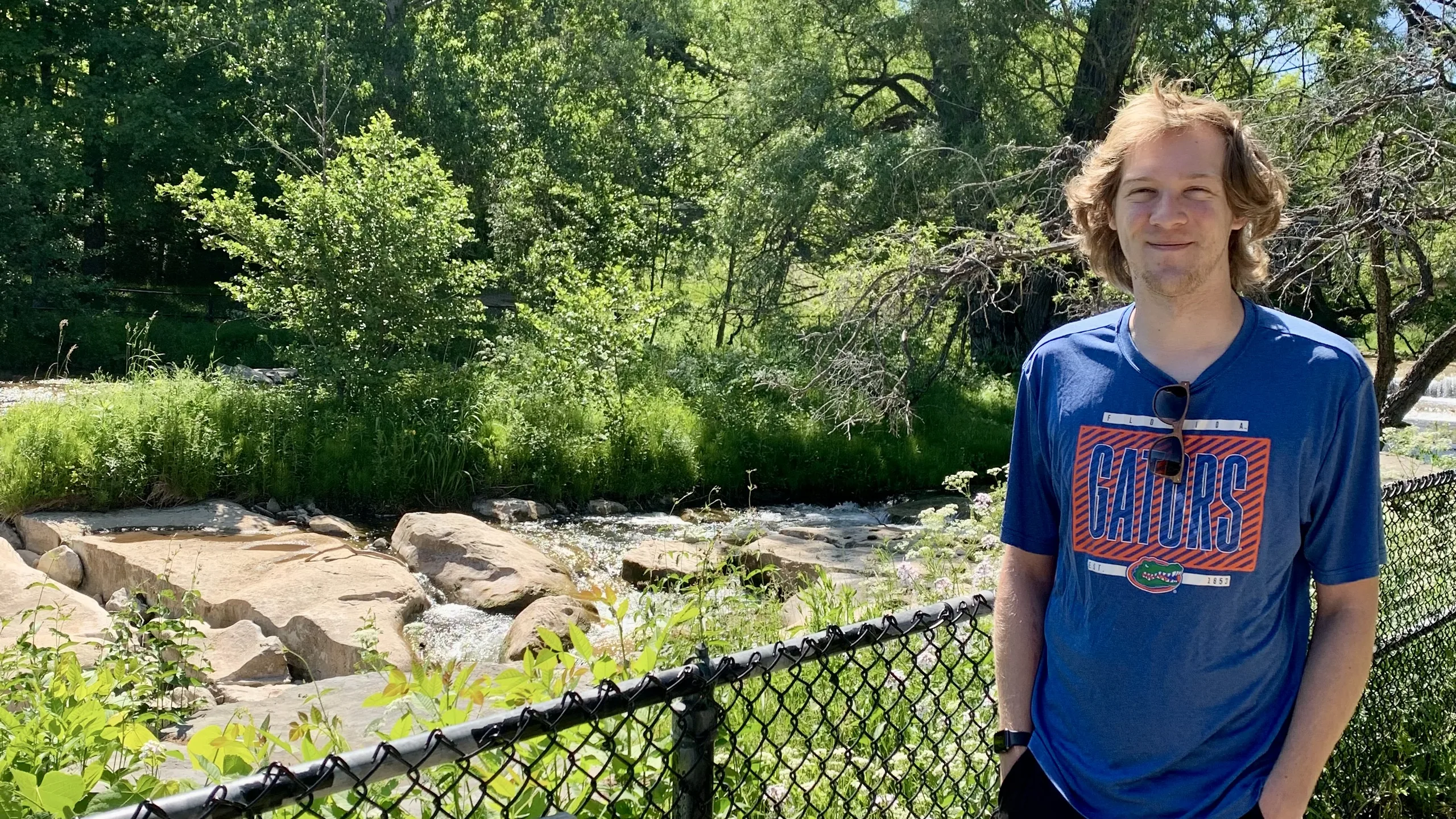 During his internship at AFOSR in upstate New York
