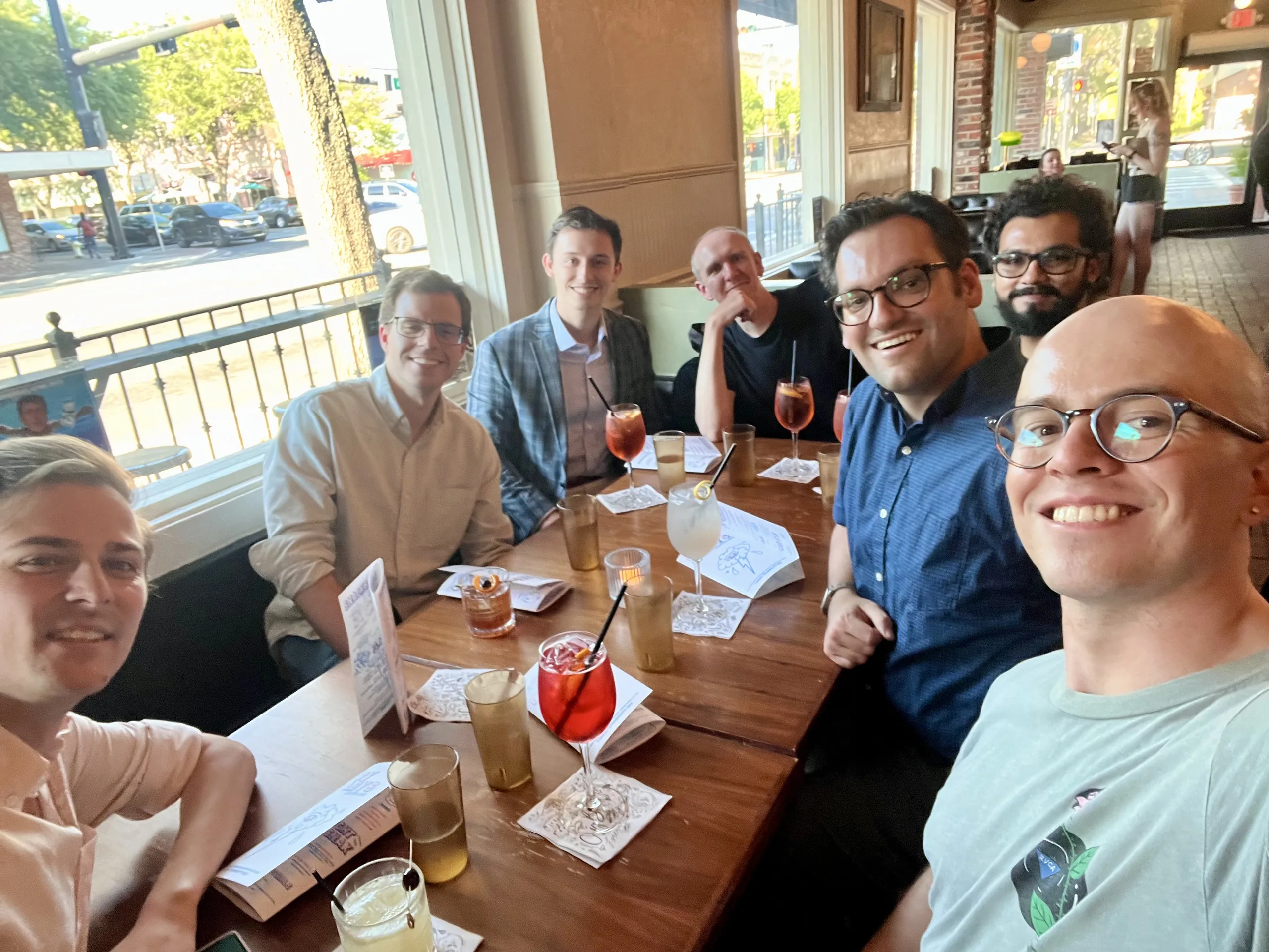 Lab dinner at Cry Baby&rsquo;s